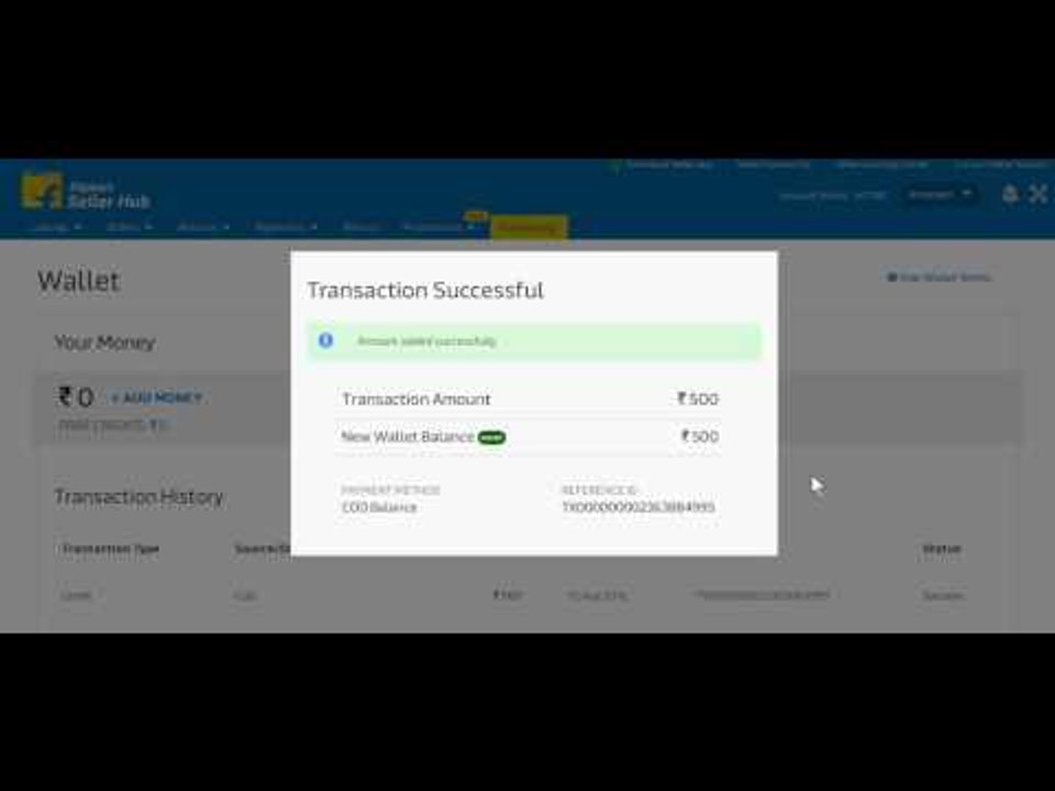 How to Add Money in Flipkart Wallet from Your COD Balance