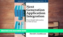 Read  Next Generation Application Integration: From Simple Information to Web Services  Ebook READ