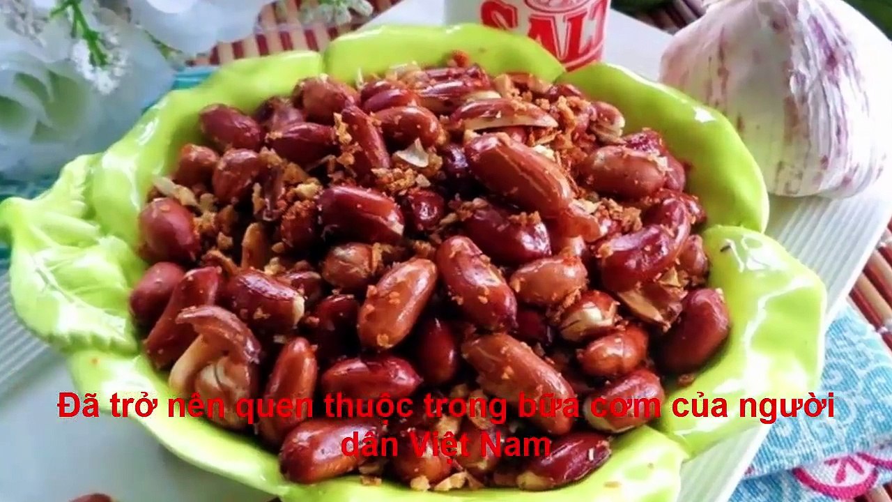Đậu phộng xóc tỏi ớt món ăn đơn giản mà ngon dễ nghiện