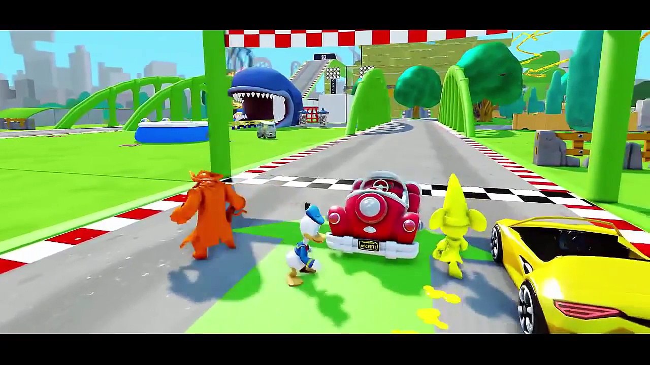Donald Duck & Mickey playing ★ Davy Jones ★ PIRATES OF THE CARIBBEAN ★ Wheels On The Bus Song