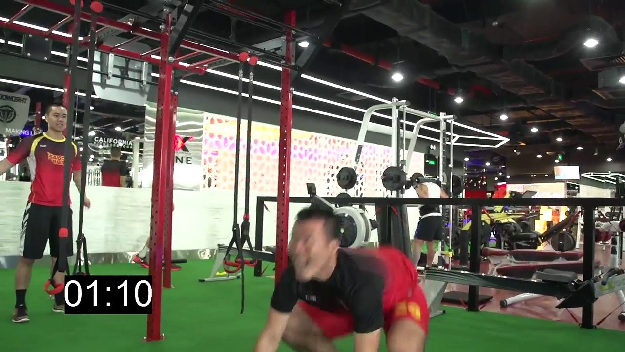 Saigon Heat Fitness Challenges - Bùi Quốc Tân 30s Push-up and Jump Challenge--LpZZ938mt0