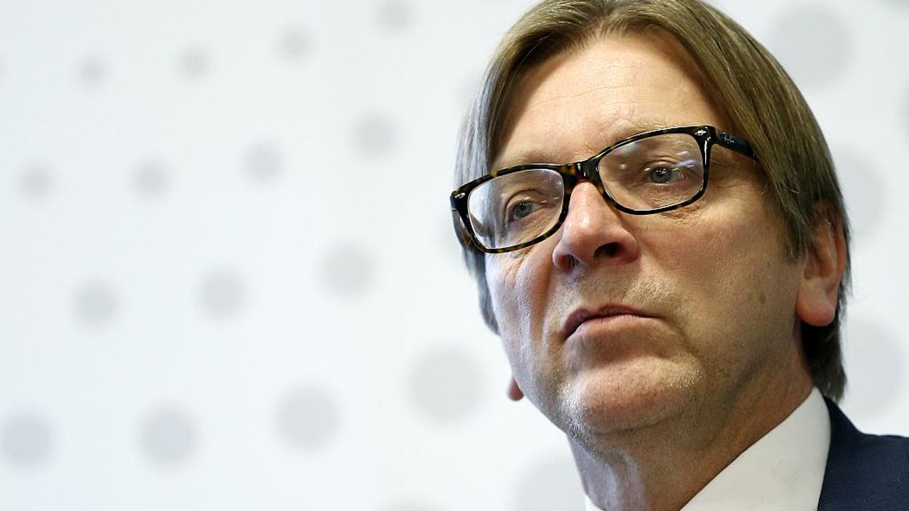 Verhofstadt kandidiert für das amt des eu-parlamentspräsidenten