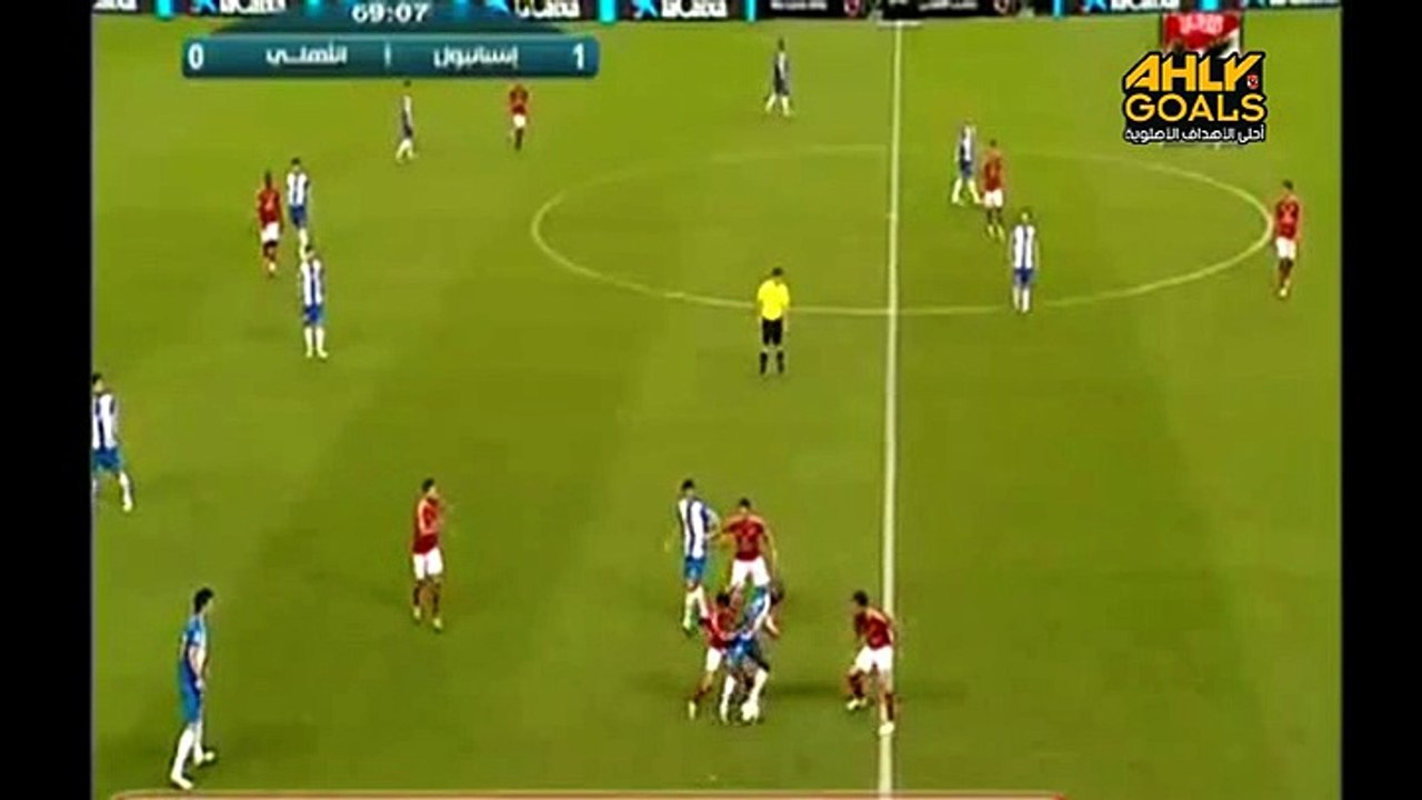 سبعة حلوة من سيد معوض فى مباراة الاهلى اسبانيول الاسبانى