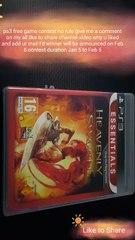 Free ps3 game give me a comments