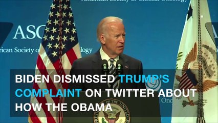 Joe Biden to Trump: 'Grow up, Donald'
