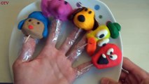 Play Doh Pocoyo Finger Family Song Nursery Rhymes for Children and Kids