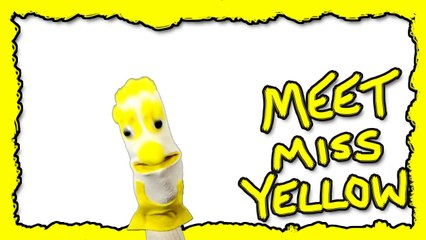 Meet Miss Yellow - Color Kids Learning Colors - Kids Educational - TV Shows Online - Puppet Show