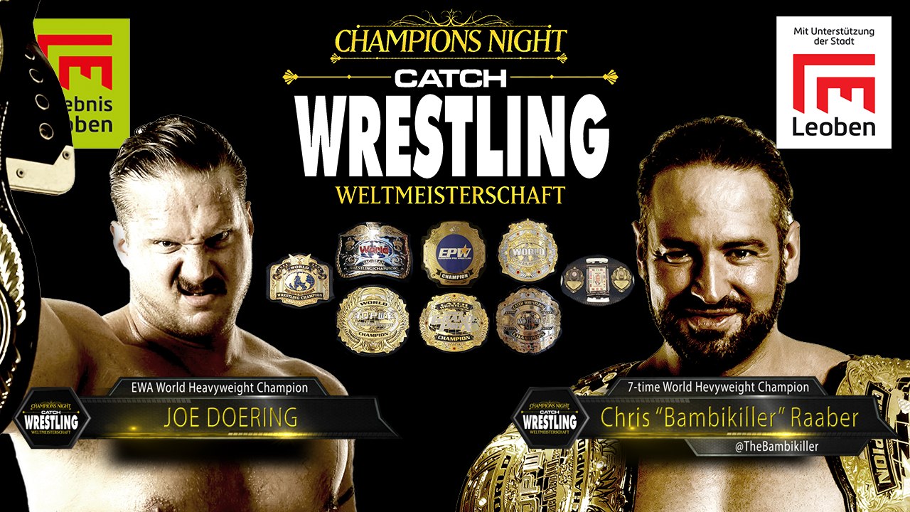 Catch Wrestling: Chris 'Bambikiller' Raaber vs. Joe Doering