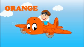 Learning Colors Video for Kids with Color Aeroplanes - Learn Colors Nursery Kids   REX KIDS