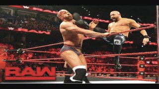 WWE NIGHT RAW SHOW 3/1/2017 Cesaro vs. Karl Anderson: Raw, Jan. 2, 2017