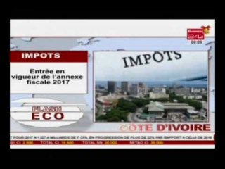 Business 24 / Flash Eco -  Edition du Jeudi 05 Janvier 2017