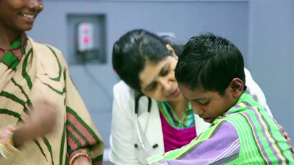 Praveen, a 7 year Old Boy Suffering from Brain Tumor Healing at Paras Hospital Patna Cancer Center