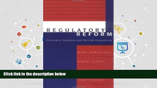 Read  Regulatory Reform: Economic Analysis and British Experience (Regulation of Economic