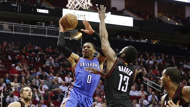 Rockets edge Thunder despite big game by Westbrook