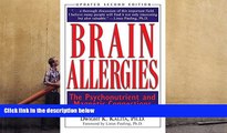 Download [PDF]  Brain Allergies: The Psychonutrient and Magnetic Connections For Ipad