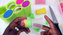 DIY How To Make Colors Kinetic Sand Ice Pop Rainbow Learn Colors For Kids Children And Toddlers