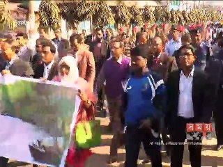 বরগুনায় শুরু হয়েছে ডিজিটাল উদ্ভাবনী মেলা