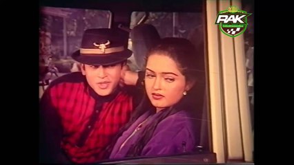 Bangla movie song(kano akhi cholo cholo) কেন আঁখি ছল ছল [হৃদয়ের আয়না] রিয়াজ, আয়না bangla romantic song