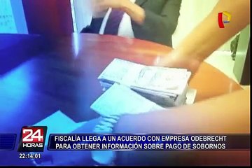 Fiscalía llega a un acuerdo con Odebrecht para obtener información sobre pago de sobornos