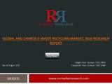 Global and Chinese E-waste Recycling 2016-2021 Market Report
