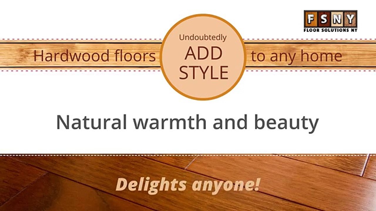 Hardwood flooring at its Best |Watch now