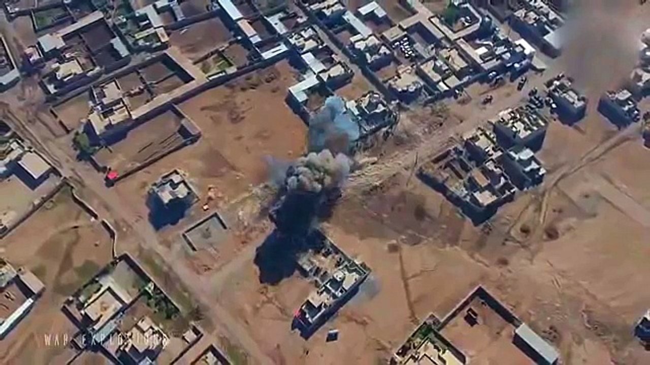 Videoja që ua ngrin gjakun Sulmet kamikaze të ISIS-it të filmuara me dron (Video, +18)