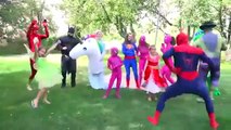 #Princess Rapunzel Turns Into Superheroes! w/ Spiderman, The Witch, Venom & Paw Patrol Chase IRL