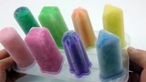 How to Make Colors Milk Icecream - Learn Colors Slime Baby Doll Syringe Bath Time - NaNa C
