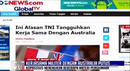 Hina Pancasila, Indonesia Hentikan Kerjasama Militer dengan Australia