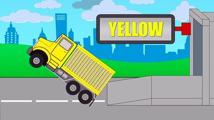 New Multi Color Kids Trucks    kids learning colors #Animation