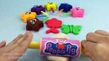 Play Doh Stars Smiley Lollipops with Flower Bird and Butterfly Molds