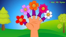 Finger Family Rhyme | FLOWERS Finger Family Rhyme - Song | Nursery Rhymes Songs