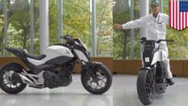 Honda unveils self-balancing motorcycle to keep riders in the saddle