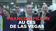 François Fillon rencontre des entrepreneurs français au CES de Las Vegas