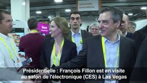 USA: Fillon au CES pour rencontrer les entrepreneurs français