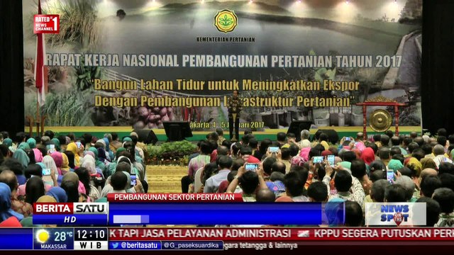 Presiden: Pembangunan Pertanian, Salah Satu Cara Atasi Masalah Kemiskinan