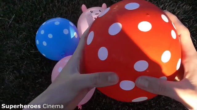 Learn Colors Water Balloons for Kids - Finger Family Nursery Rhymes Wet Balloon Colours Compilation-DtC