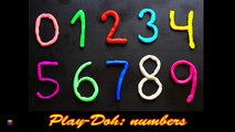 Learn numbers for toddlers. Learn to count for kids. Play-Doh videos for children-jR