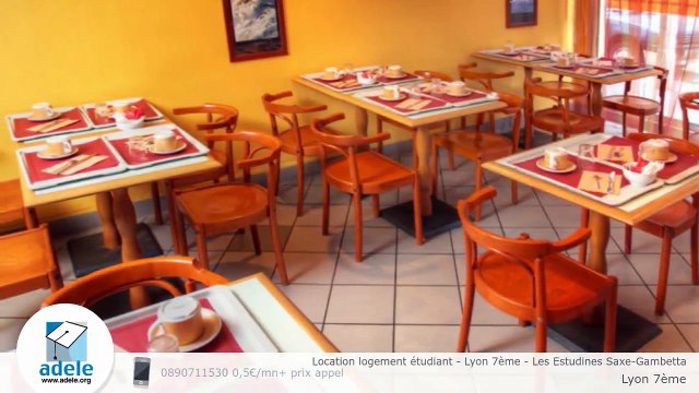 Location logement étudiant - Lyon 7ème - Les Estudines Saxe-Gambetta
