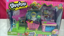 SHOPKINS toys!! Toy video Shopkins SMALL MART TOY WITH 2 SHOPKINS! Toy videos!!!