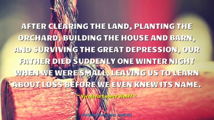 Virginia Euwer Wolff Quotes