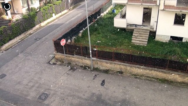 Carinaro (CE) - Fiocchi di neve salutano le festività natalizie (06.01.17)