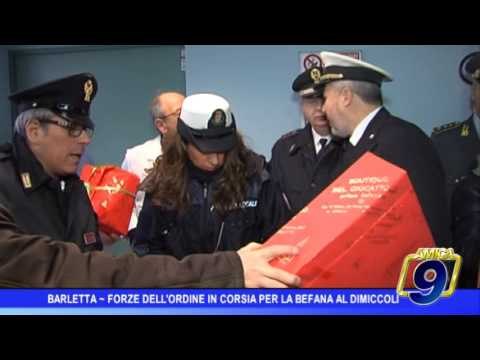 Barletta | Forze dell'ordine in corsia per la Befana al Dimiccoli