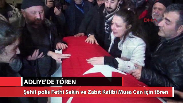 Şehit yakınları tören boyunca gözyaşlarına hakim olamadı