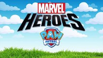 #PawPatrol Avengers Chase Captain America Civil War | Superheroes Kids #Animation