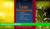 Read  Lean Manufacturing: Tools, Techniques, and How to Use Them (Resource Management)  Ebook READ