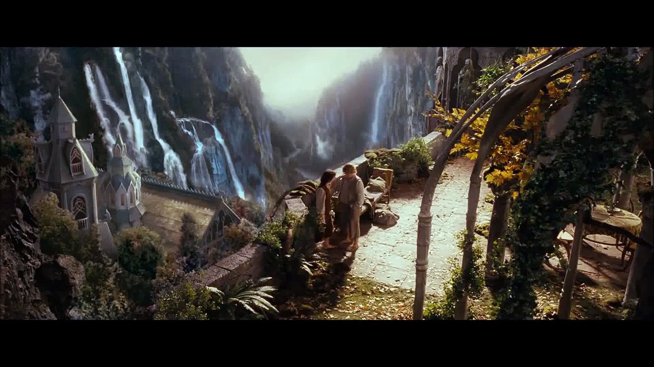 Le Seigneur des Anneaux - Elrond et Gandalf