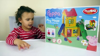 Peppa Pig Play House & Kinder Surprise Eggs with MLP and Minion-hG3IkNZB