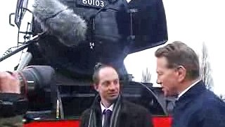Is Michael Portillo with Riley & Son she's was close up of the No. 60103 'Flying Scotsman'
