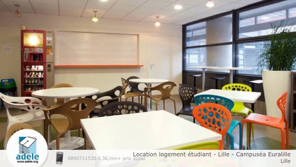 Location logement étudiant - Lille - Campuséa Euralille